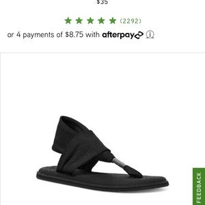 Sanuk yoga sling sandals